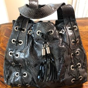 Rare Michael Kors Genuine Python Snakeskin bag